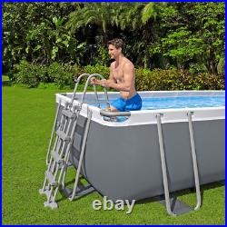 Bestway 16ft x 8ft Rectangular Pool, Sand Pump & Accessories