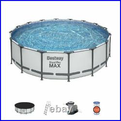 Bestway 18ft x 48inch Deep Swimming Pool Steel Pro Max Above Ground BW56462
