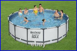 Bestway 18ft x 48inch Deep Swimming Pool Steel Pro Max Above Ground BW56462