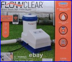 Bestway 2000 GPH Flowclear Smart Touch Above Ground Pool Filter Pump System