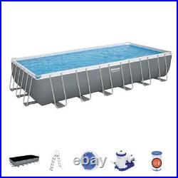 Bestway 24ft x 12ft Rectangular Above Ground Pool