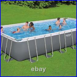 Bestway 24ft x 12ft Rectangular Above Ground Pool