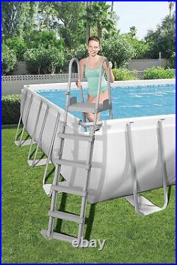 Bestway 24x12ft Ground Pool Frame Set Grey