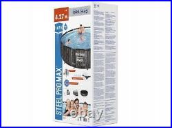 Bestway 5614Z Frame Pool Above Ground Swimming Pool 14FT 42'Steel Pro 427x107cm