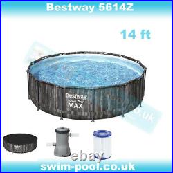 Bestway 5614Z Round 14' x 42 Above Ground Swimming Pool