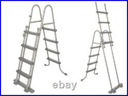 Bestway 56420 Pro Steel Swimming 12ft x 48 (3.66m x 1.22m) SET Ladder Cover A