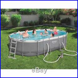 Bestway 56448 Above Ground Oval Frame Pool