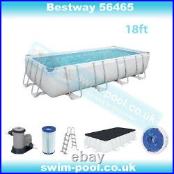 Bestway 56465 18ft x 9ft x 48 Above Ground Swimming Pool Rectangular