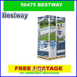 Bestway 56475 Rectangular 732x366x132 cm Above Ground Swimming Pool + sand pump