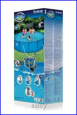 Bestway 56595 Pool cm 427x84h Steel pro Max above Ground Rounded with Filter Po