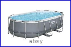 Bestway 56620 Pool 14ft x 8ft 2in x 39.5in Power Steel 4.27x2.50x1.00m