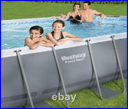 Bestway 56710 Oval Frame Garden Swimming Pool 18FT (549 x 274 x 122cm)