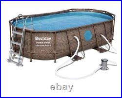 Bestway 56714 Oval Above Ground Pool 427x250x100Cm Ladder-filter, Free Delivery