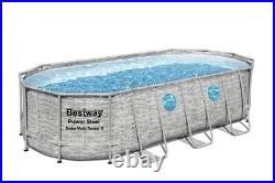 Bestway 56716 Power Steel 18ft x 9ft x 48in Vista 5.49m x 2.74m Swimming Pool