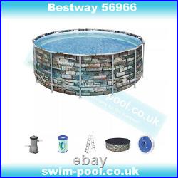 Bestway 56966 Above Ground Swimming Pool 16 ft x 48inch