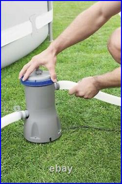 Bestway 58386 Filter Pump Flowclear Pool Cleaner Filter Pool Pump 3028L/H