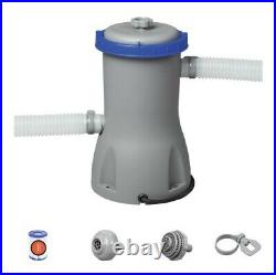 Bestway 58386 Filter Pump Flowclear Pool Cleaner Filter Pool Pump 3028L/H