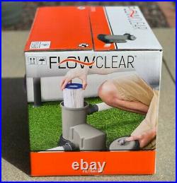 Bestway 58390E Flowclear 1500 GPH Filter Pump for Above Ground Swimming Pool