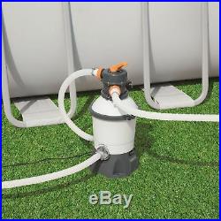 Bestway 58498E Durable Flowclear 1500 Gallon Sand Filter for Swimming Pools