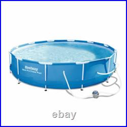 Bestway Above Ground Swimming Pool Steal Max Pro Frame with filter pump