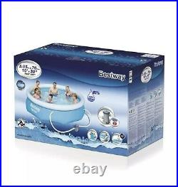 Bestway Fast Set Swimming Pool Round Inflatable Above Ground With Filter Pump
