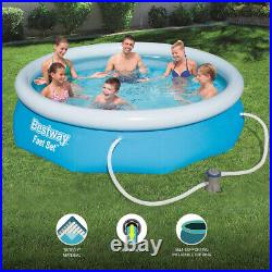 Bestway Fast set 10 3.05m PVC Swimming Pool with Filter Pump