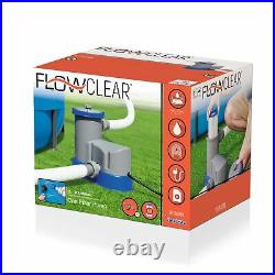 Bestway Flowclear 1500 Above Ground Swimming Pool Filter Pump 58390E Like Intex