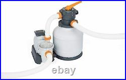Bestway Flowclear 2200 GPH Above Ground Pool Sand Filter Pump Compared To Intex