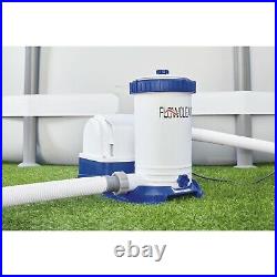 Bestway Flowclear 2500 Gph Above Ground Swimming Pool Water Filter Pump 58392e