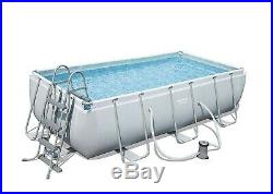 Bestway Frame Rectangular Power steel 404x201x100cm swimming above ground pool
