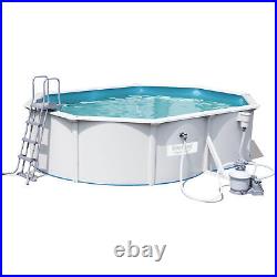 Bestway Hydrium 16ft 5in x 12ft x 48in Oval Pool Set Above Ground Swimming Pool