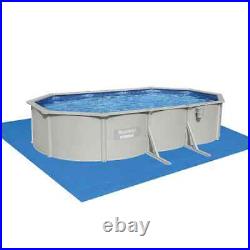 Bestway Hydrium Above Ground Frame Pool Outdoor Swimming Pool with Filter Oval B