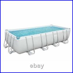 Bestway Power Steel 5.49m x 2.74m Rectangular Above Ground Swimming Pool Set