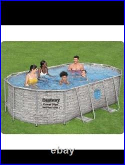 Bestway Power Steel 56714 3.5'x8.2' Above Ground Pool 427x250x100cm Full Set