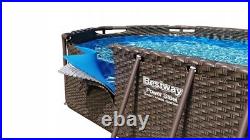 Bestway Power Steel Swim Vista Series 18ft x 9ft x 48in Oval Pool Pump UK Plug