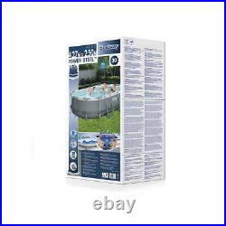 Bestway Power Steel Swimming Pool 14ft (427x250x100cm) Above Ground 2021+ Cover