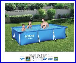Bestway STEEL PRO Frame Swimming Pool (3m x 2m x 66cm) Large Above Ground 9.1ft