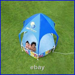 Bestway Splash in Shade Kids Spray Play Swimming Pool with UV Canopy