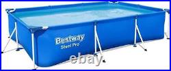 Bestway Steel Pro 3.00m x 2.01m x 66cm Rectangular Above Ground Pool (Open Box)