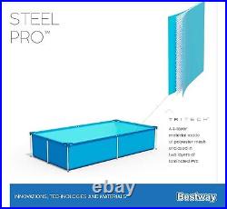 Bestway Steel Pro 3.00m x 2.01m x 66cm Rectangular Above Ground Swimming Pool