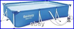 Bestway Steel Pro 3m x 2.01m x 66cm Rectangular Above Ground Swimming Pool Set