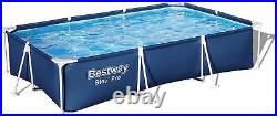 Bestway Steel Pro 9.1 Ft 2023 Rectangular Frame Swimming Pool Blue Brand New