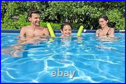 Bestway Steel Pro 9ft x 6ft Rectangular Outdoor Swimming Pool with Filter Pump