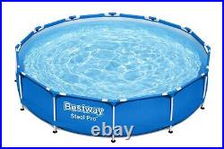 Bestway Steel Pro Frame 12 Feet x 30 Inches Above Ground Swimming Pool