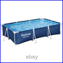 Bestway Steel Pro Frame Rectangular Swimming Pool 300 x 201 x 66 cm, Brand New