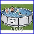 Bestway Steel Pro Max 3.66m Round Above Ground Swimming Pool Set Open Box