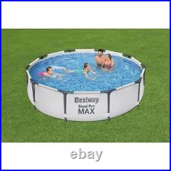Bestway Steel Pro Max Set Swimming Pool 3.05m x 76cm 10ft x 30 With Filter Pump