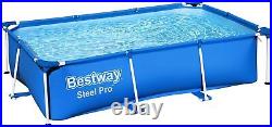 Bestway Steel Pro Metal Frame Swimming Pool, Family Above Ground Pool