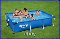 Bestway Steel Pro Metal Frame Swimming Pool, Family Above Ground Pool