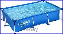 Bestway Steel Pro Metal Frame Swimming Pool, Family Above Ground Pool